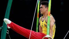 Jossimar Calvo, gimnasta colombiano, busca recursos para ir a los clasificatorios a París 2024.
