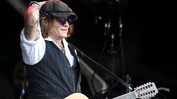Johnny Depp and Jeff Beck on tour in North America