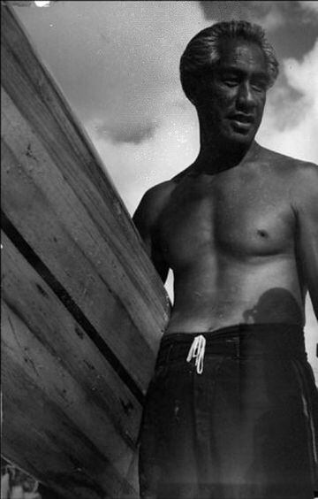 Duke Kahanamoku surfed his whole life and will always be remembered as the father of modern surfing.