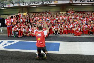 Emotiva despedida de Ferrari tras 5 años sin poder alcanzar su ansiado tercer mundial.