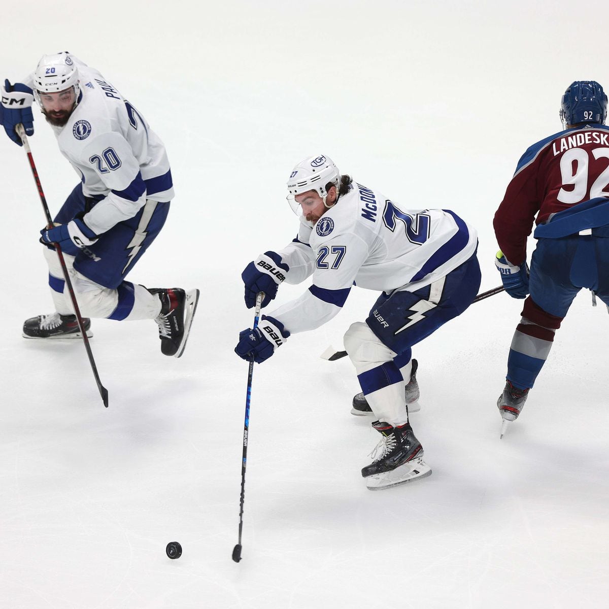 The Tampa Bay Lightning's NHL playoffs run for a three-peat is