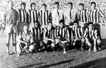 Tinte coached Atlético Madrid for three years at the start of the 1960s, winning 49 of his 102 games in charge.