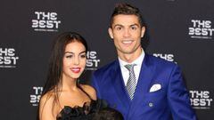 Cristiano Ronaldo y Georgina Rodríguez en la gala de los Premios The Best de la FIFA