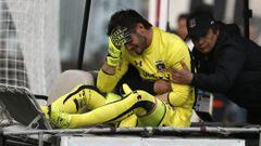 Camarín de Colo Colo quedó golpeado tras lesión de Garcés