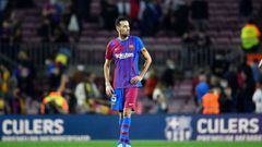 Sergio Busquets en el FC Barcelona - Alav&eacute;s del 30 de octubre