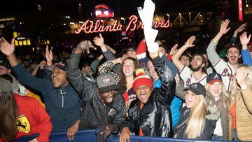 Braves celebrate at World Series championship parade