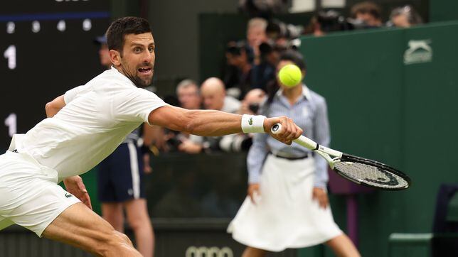 Sinner - Djokovic, en directo: semifinales de Wimbledon 2023, hoy en vivo