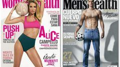 Álvaro Morata y Alice Campello, portadas de Men´s Health y Women´s Health