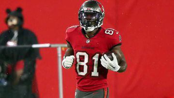 The Tampa Bay Buccaneers have some injury concerns heading into their game against the New York Giants, including Antonio Brown who stays sidelined.
