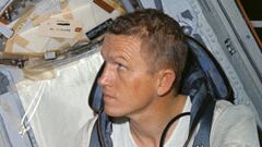 Frank Borman, piloto de la misión Apolo 8 de la NASA