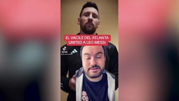 La burla del Atlanta United a Messi