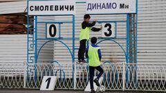 El Dinamo Minsk sigue en la pelea por la cabeza.
