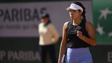 María Camila Osorio gana en primera ronda del Roland Garros