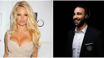 Pamela Anderson retoma su relación con Adil Rami y enfurece a sus amigos