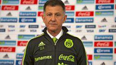 Juan Carlos Osorio en la presentaci&oacute;n como nuevo t&eacute;cnico de la Selecci&oacute;n Mexicana.