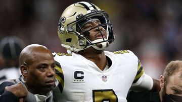 Saints' QB Jameis Winston suffers horrible knee injury - AS USA