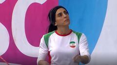 La escaladora iraní que compitió sin velo dice que lo hizo de forma involuntaria