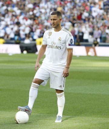 New Real Madrid player Eden Hazard