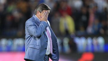 Miguel Herrera has left Tigres after failing to win a Liga MX trophy in his 18 months in charge of the club