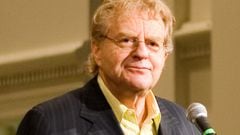 Jerry Springer was the host of his namesake tabloid talk show for 27 years which brought him fame and infamy, in addition to making him quite wealthy.