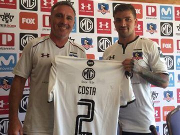 Gabriel Costa en Colo Colo (Chile)