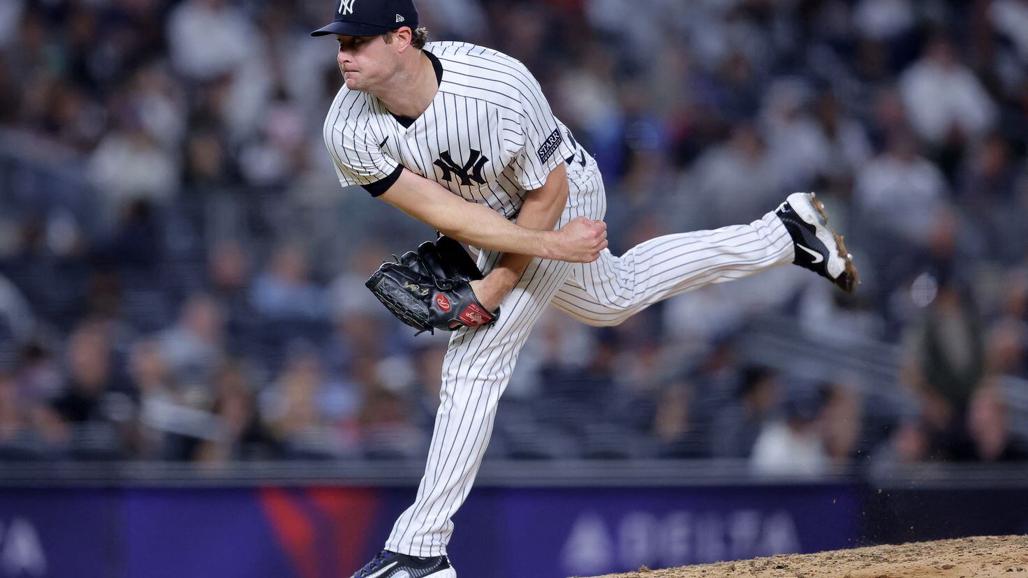 Yankees' Gerrit Cole ties Ron Guidry for single-season strikeout record