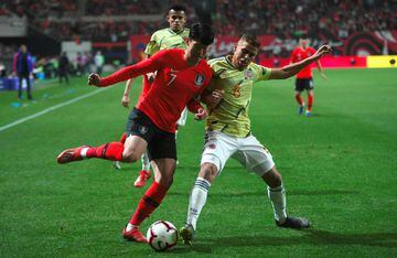 Son y Lee marcaron para Corea del Sur; Luis Díaz anotó por la Selección colombiana.
