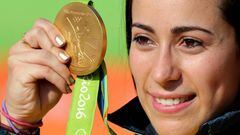 Mariana Paj&oacute;n gana de nuevo la medalla de oro en los Juegos Ol&iacute;mpicos. R&iacute;o de Janeiro, a sus pies.    