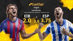 SD Eibar vs. RCD Espanyol: horario, TV, estadísticas, clasificación y pronósticos