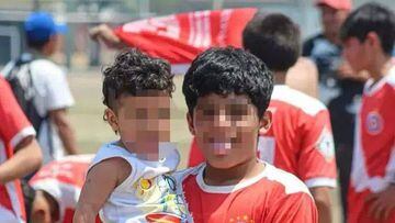 Agustín Lazarte, futbolista argentino de 14 años fallecido durante un partido.