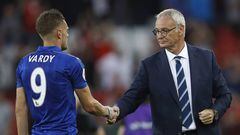 Vardy ser&aacute; titular en el estreno del Leicester en la Champions de la mano de Ranieri.