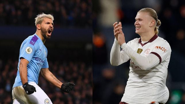 Erling Haaland on track to break Sergio Agüero’s record with Manchester City