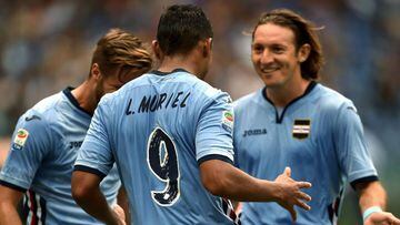 Luis Fernando Muriel suma 2 goles en la Serie A con la Sampdoria