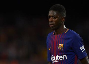Dembele is in the Barcelona squad for the match against Juventus, after his debut against Espanyol