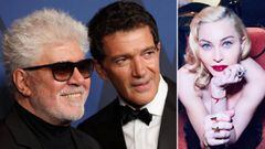 Almodóvar critica a Madonna por su trato hacia él y a Antonio Banderas