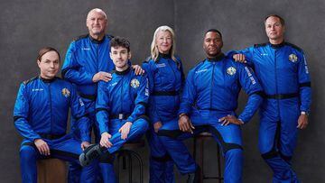 Blue Origin lanz&oacute; al espacio a Michael Strahan, presentador de &lsquo;Good Morning America&rsquo;, y cinco personas m&aacute;s en el tercer vuelo al espacio de la compa&ntilde;&iacute;a.