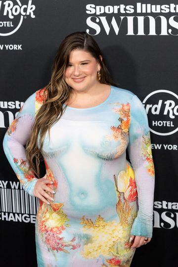 SENSITIVE MATERIAL. THIS IMAGE MAY OFFEND OR DISTURB   Remi Bader arrives for the launch of the Sports Illustrated Swimsuit 2023 issue in New York City, U.S., May 18, 2023. REUTERS/Jeenah Moon
