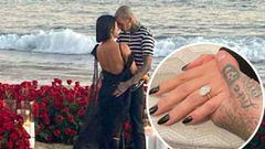 &iquest;Millones de d&oacute;lares? &iexcl;Esto es lo que cost&oacute; el impresionante anillo de compromiso que Travis Baker le dio a Kourtney Kardashian al pedirle matrimonio!