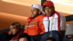 Los jugadores del PSG, Neymar y Kylian Mbapp&eacute;.