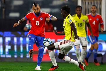 La Selección Colombia visita a Chile por la segunda fecha de la Eliminatoria rumbo a la Copa del Mundo 2026.