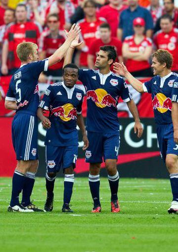En Nueva York, con el equipo de la MLS, el Red Bull (2010)