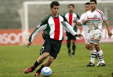 El ex delantero de la U jugó por Palestino en la temporada del año 2007. 