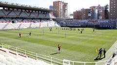 El estadio de Vallecas se prepara para las obras: se busca c&oacute;mo afectar lo menos posible al Rayo. 