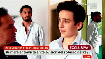 Froilán concede su primera entrevista en televisión