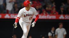 Ohtani becomes fastest Angels player to hit 25 home runs in a season