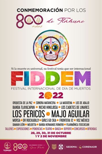Festival Día de Muertos en Tláhuac: Fechas y artistas que se presentarán