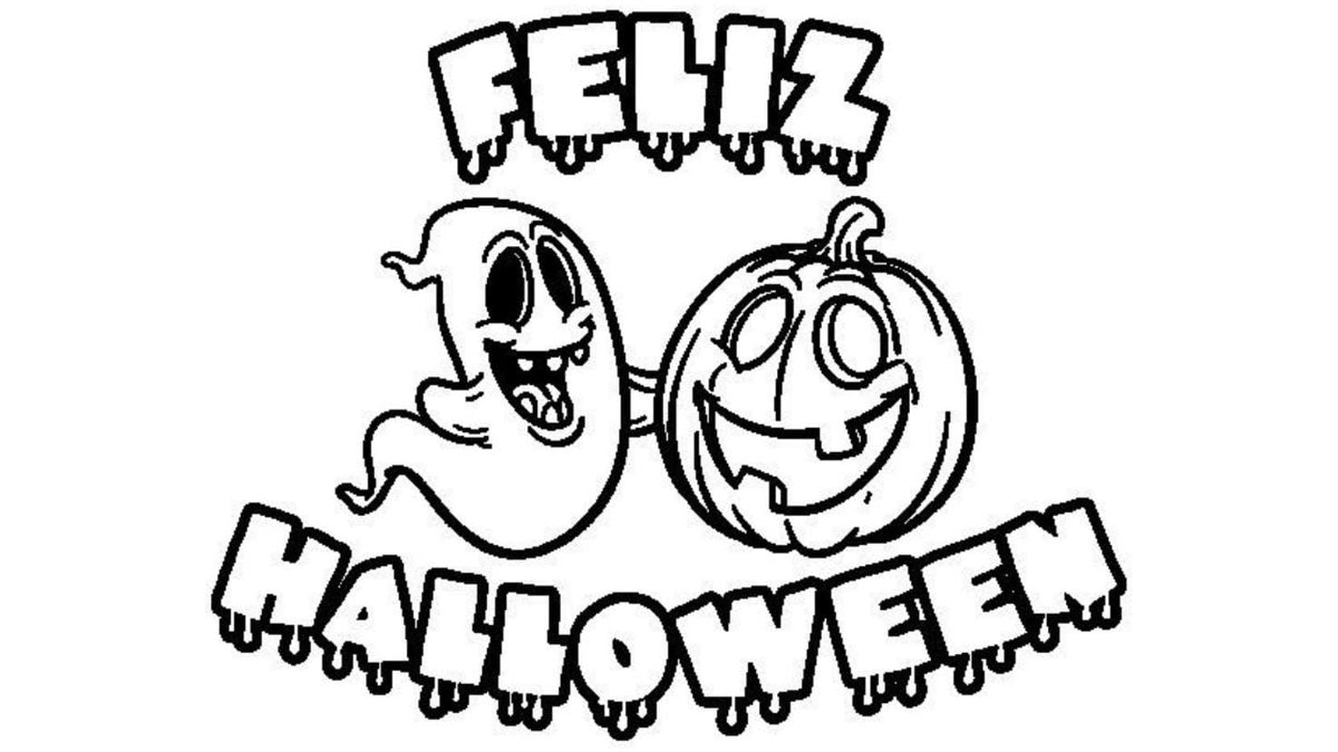 Los mejores dibujos e imágenes para imprimir en Halloween: calabazas,  vampiros - Tikitakas
