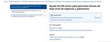 ayuda social 200 euros