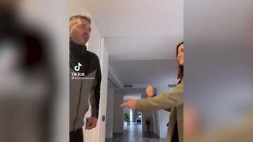 El surrealista vídeo de Navarro en TikTok junto a su hija que está desatando las risas