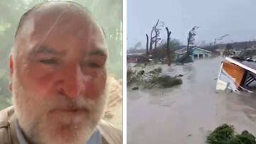 El chef José Andrés sufre los efectos del huracán Dorian mientras ofrece su ayuda